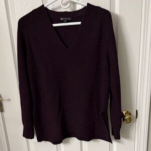Athleta V-Neck Tunic Sweater